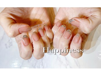 ネイルハウス ハピネス(HAPPINESS)/ガラスフレンチ