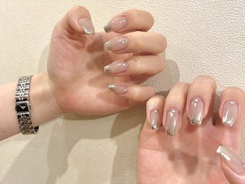 アモフ(amof)/シルバーネイル☆*:.。