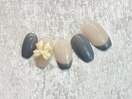 きれいめリボンネイル
