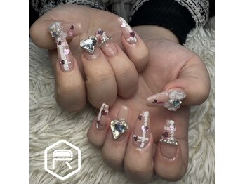レディスペネイル ノウラ 名駅店(Redispe nail NouRa)/ガーリーネイル