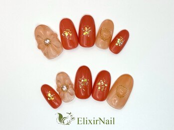 エリクサーネイル 新橋(Elixir Nail)/定額b カジュアル/クーポン使用