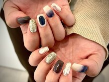 ヌル ネイル 堀江(NURU NAIL HORIE)/王道ニュアンスネイル☆