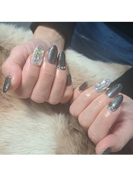 エクシア(ecxia)/ゴージャスパーツ定額ネイル