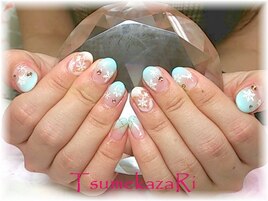 グラデ＆ハート★スノー