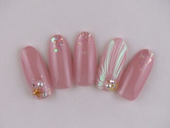 エリクサーネイル 池袋(Elixir Nail)/定額a シンプル/クーポン使用