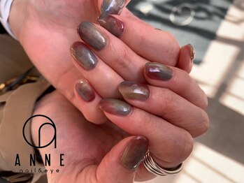 アンネ 梅田 ALLYS店(ANNE)/パラジェル/メタリックネイル