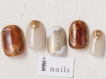 アイネイルズ 渋谷店(I nails)/インクニュアンスネイル