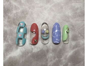ネイルサロン ネイルクク(Nail KUKU)/３月ゴージャス