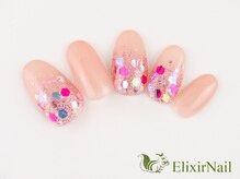 エリクサーネイル 渋谷(Elixir Nail)/定額aシンプル/クーポン使用