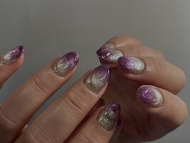大人シンプルネイル