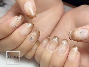 アクロネイル アンド アイ(ACRO NAIL&EYE)/マグネットグラデーション