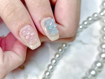 マヒナ(MAHINA)/1ポイントネイル(オフ別)¥5000