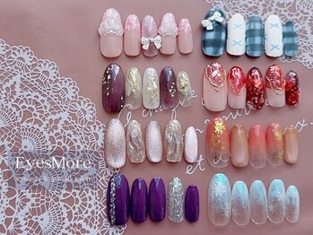 アイズモア 国立店(Eye's More)の写真/国立高評価口コミNO.1◎シンプルからイベントデザインまで！定額制￥5500～￥8500/持ちの良さも◎[国立]