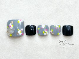 4月フットネイル定額【Nuance】