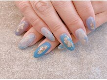 パステル(PASTEL)/ブルー系ニュアンスデザイン