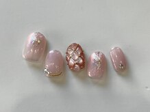 ネイルメゾン 天神店(NAIL MAISON)/キルティングピンクマグ￥12500