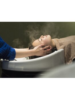 ヘッドスパで癒されたい