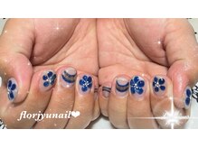 フロージュ ネイル(florjyu nail)/ネモフィラnail