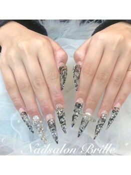 エスフィーネイルサロン ブリーユ(Esfy nailsalon Brille)/マーブルネイル