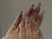 ペペ バイ オカバ 平野店(PEPE by okaba)/スキニーフレンチネイル