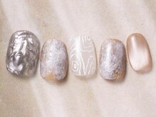 アイネイルズ 天神今泉店(I-nails)/ぐるぐるアートニュアンス