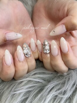 ピンクシュガーネイル(pink sugar nail)/定額デザイン♪