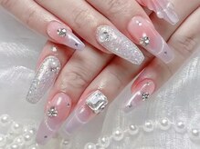 シーアンドビーネイル(C&B Nail)/長さだし/持ち込みデザイン