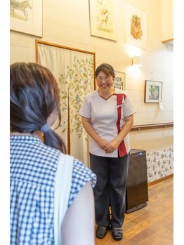 キク カラダ調整院/お出迎え