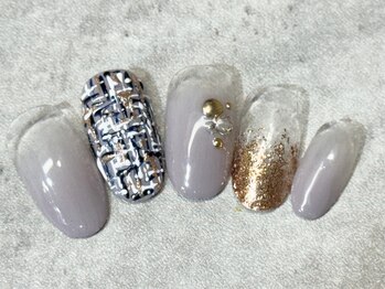 ビービーネイル(BB)/ツイードnail