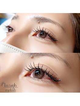 ラフアイラッシュ 千葉店(La:ugh eyelash)/セーブル140本