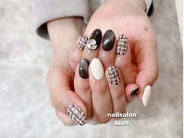 ツイードネイル