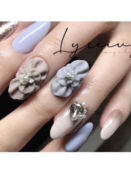 リライヴィー(Lyreivy)/3Dフラワーネイル