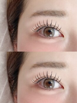 エヌアイラッシュ(N eyelash)の写真/最先端！【まつ毛パーマ＋フラットマットラッシュ】の組み合わせで見違えるほど愛らしく♪