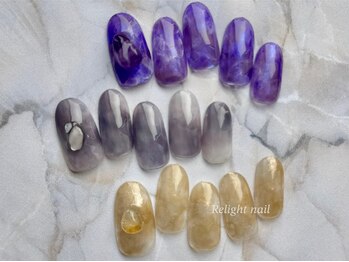天然石ニュアンスネイル