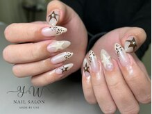 ユーネイル(YW nail)/フルアート＋パーツ