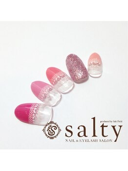 ネイルアンドアイラッシュサロン ソルティ 寺田町(salty)/ハンド/アート１０本コース
