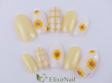 エリクサーネイル 渋谷(Elixir Nail)/定額aシンプル/クーポン使用