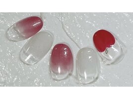 【りんごネイル】