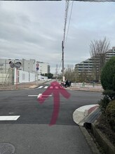 まつげエクステ専門店 ビューティーアイラッシュ つかしん店/阪急稲野駅からの道順
