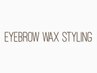 【ご新規様】◯アイブロウwax(美眉スタイリング)＋メイク仕上げ◯