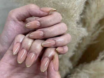トゥデイズ ネイルズ 大宮(todays nails)/シンプル スカルプネイル 大宮