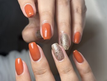 ネイル モア 岐阜駅店(nail mor.)/テラコッタ