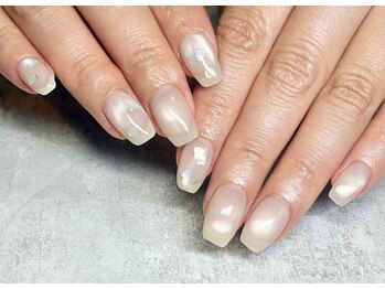 レアレアネイル(Lealeanail)/【パラジェル】ハートホロネイル