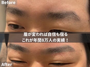 眉毛の王様 梅田店/人気デザイン[眉毛/眉毛サロン]