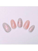 ネイルベース ネイル ケア サロン ミウラ(miura)/ハンド定額★シンプルアート