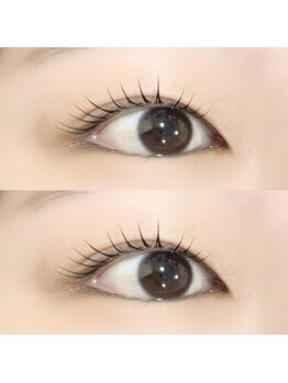 レクラ(re:cura)の写真/《目元の魅力を最大限に引き出します！》まつ毛の状態や骨格に合わせて、自然で上品な仕上がりをデザイン★