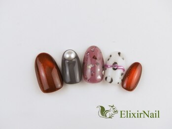 エリクサーネイル 池袋(Elixir Nail)/定額b カジュアル/クーポン使用