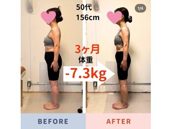 ナチュールフィット(Natur Fit)/50歳　ビフォーアフター