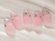 ホワイトネイル 難波店(WHITE NAIL)の写真/《韓国×ちゅるんとネイル》シンプルなワンカラーやワンポイントアートで毎月かわいいnailを◎