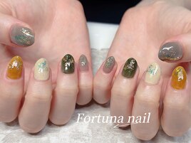 シンプルニュアンスネイル